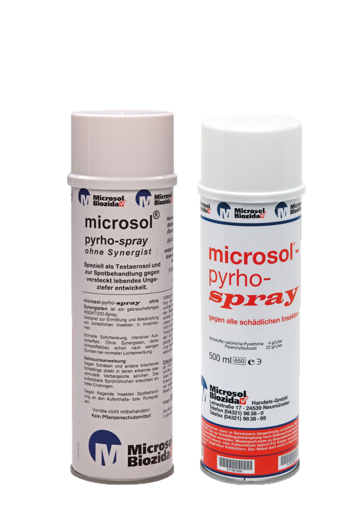 microsol®-pyrho-spray² / -NXT¹ microsol®-pyrho-spray² / -NXT¹