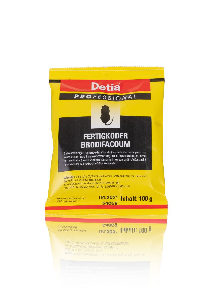 Detia Professional Fertigköder - Brodifacoum