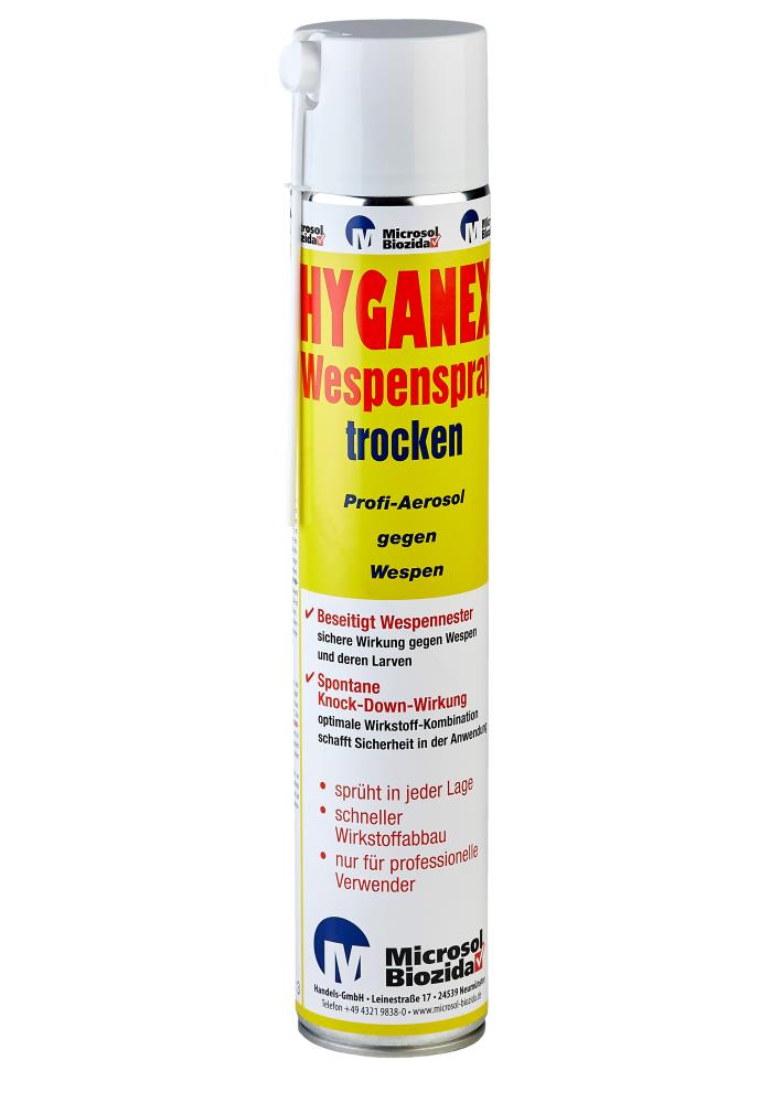 Hyganex Wespenspray trocken