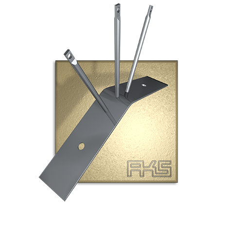 PIXX® - Trägerelement 3-fach für Spitzfirstziegel