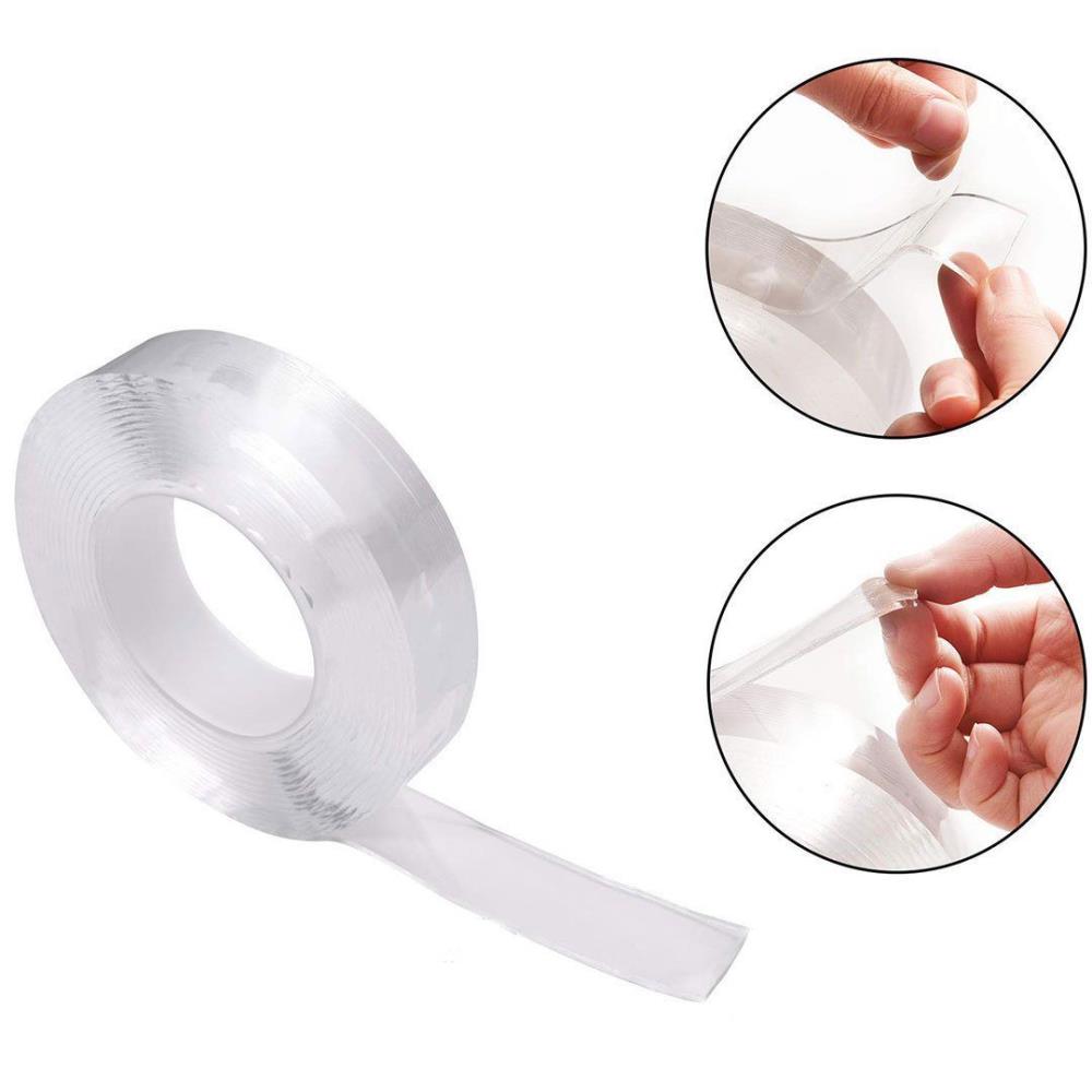 Doppelseitiges Klebeband - transparent wiederverwendbar Doppelseitiges Klebeband - transparent wiederverwendbar