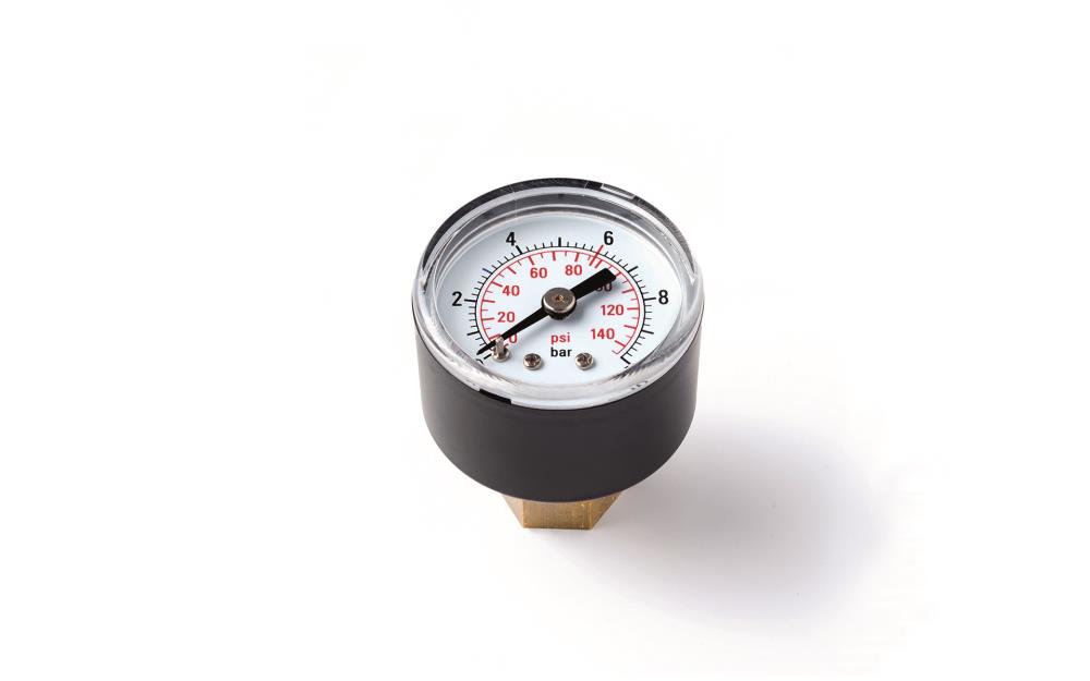 Nr. 4 Gloria Manometer mit Dichtung 6 bar