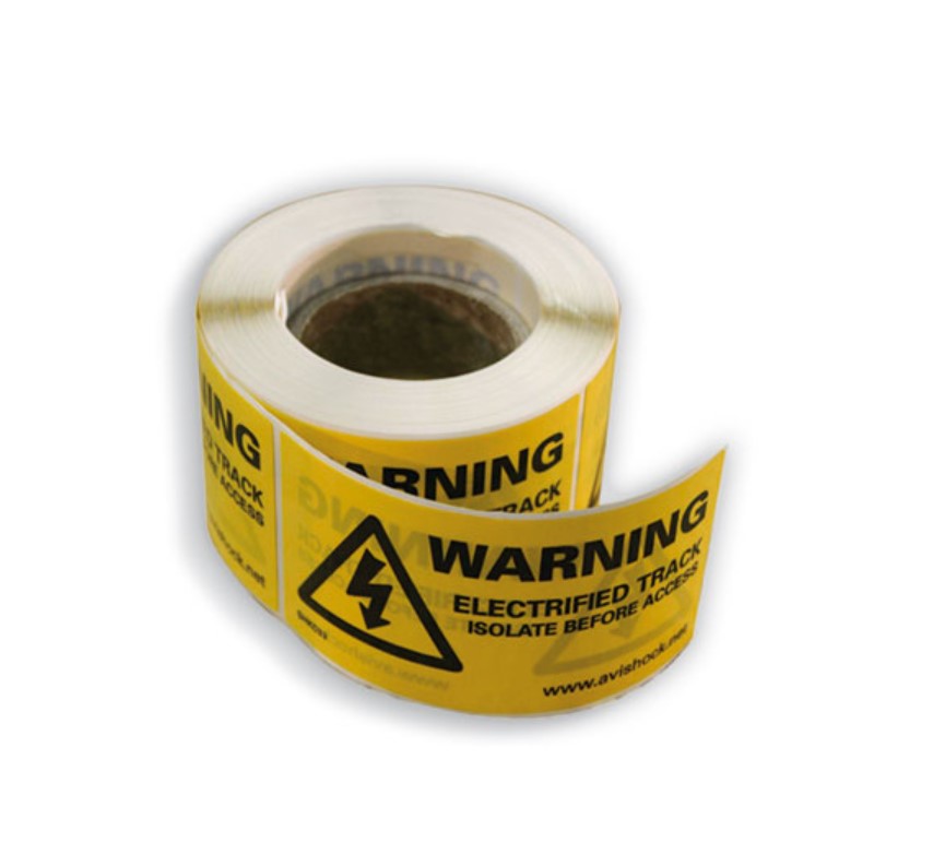 Avishock™ doppelseitige Warnhinweisaufkleber Avishock™ doppelseitige Warnhinweisaufkleber