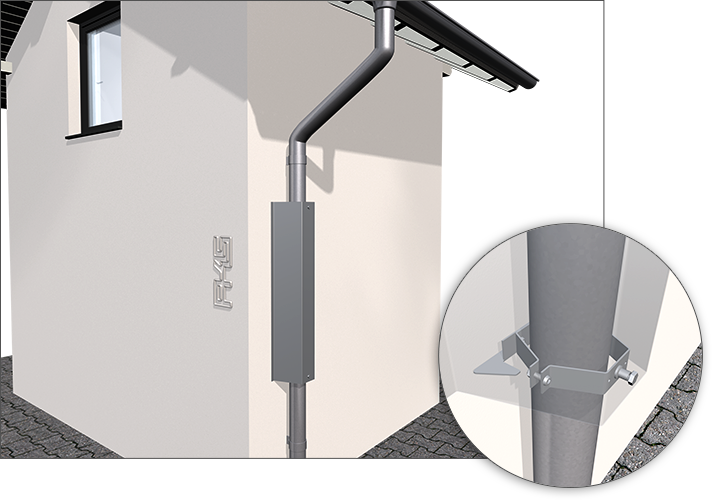 Waschbärabwehrschild - verschiedene Ausführungen