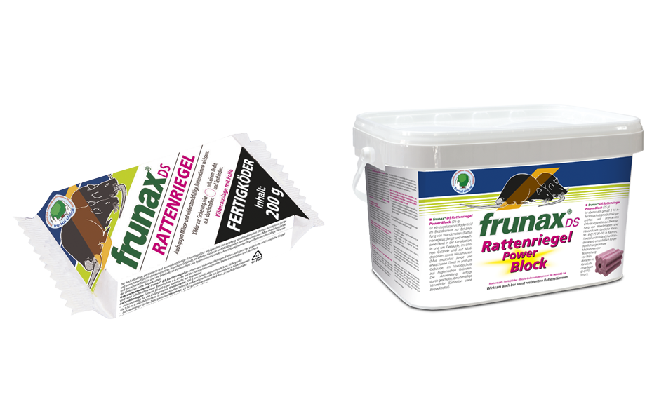 Frunax DS Rattenriegel - verschiedene Größen