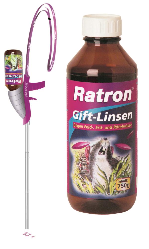 Ratron Appli-Gun + 750g Ratron Gift Linsen Ratron Appli-Gun + 750g Ratron Gift Linsen