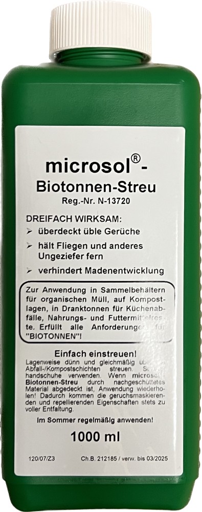 Microsol Biotonnen- Streu Microsol Biotonnen- Streu
