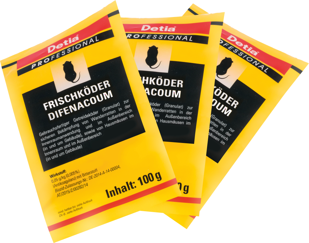 Detia Professional Frischköder - Difenacoum Detia Professional Frischköder - Difenacoum