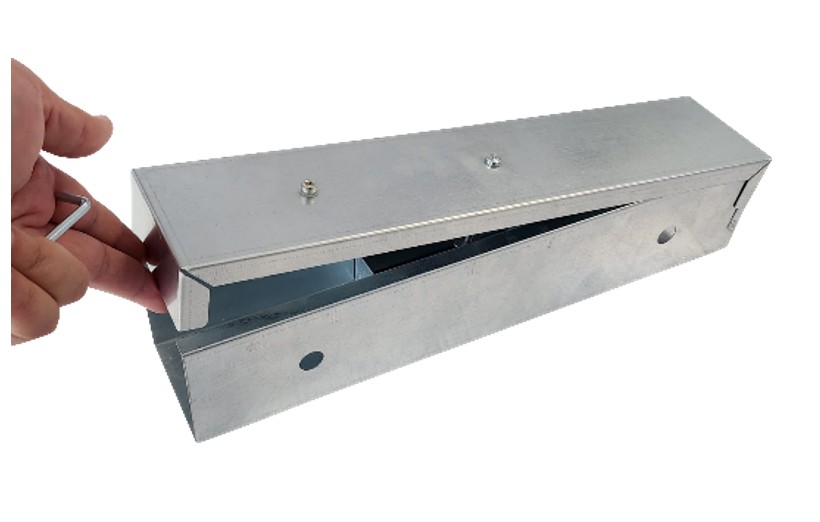Metalltunnel budget - 40cm