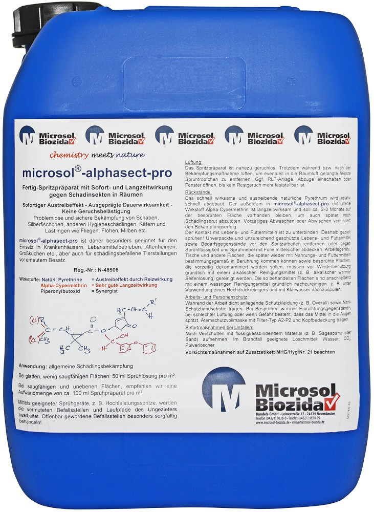 microsol®-alphasect-pro² / -NXT¹ microsol®-alphasect-pro² / -NXT¹